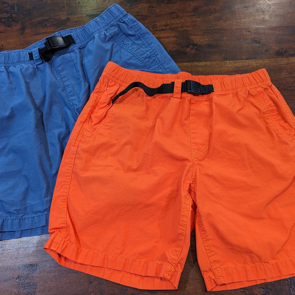 Men's Large Unionbay Belted Delta River Shorts lot of 2 like new